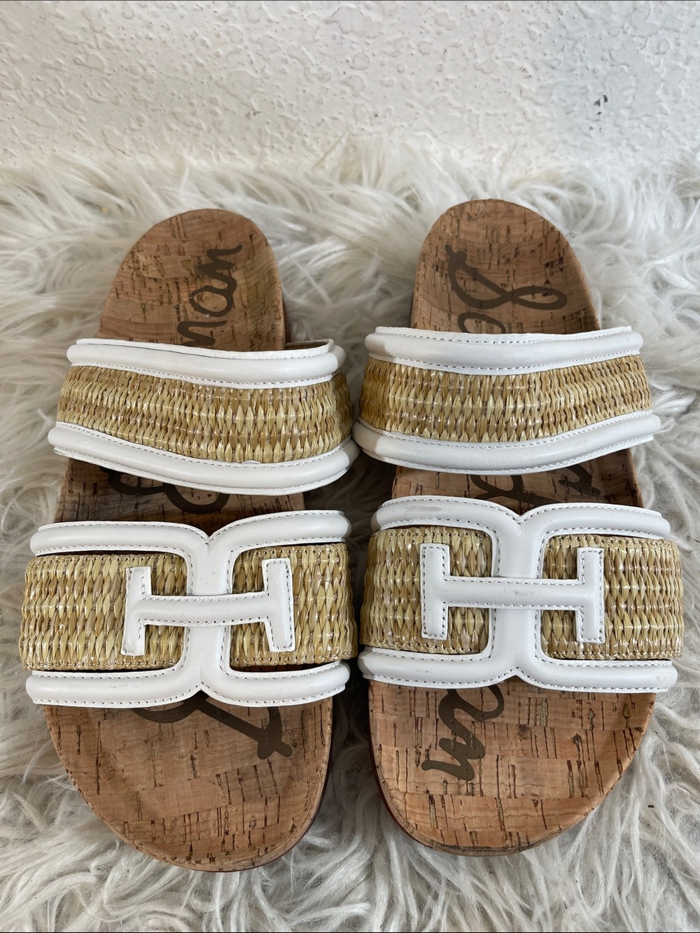 Sam Edelman Rowan Sandals Slip On Size 8 - Picture 2 of 11